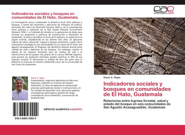 Produktbild: Indicadores sociales y bosques en comunidades de El Hato, Guatemala