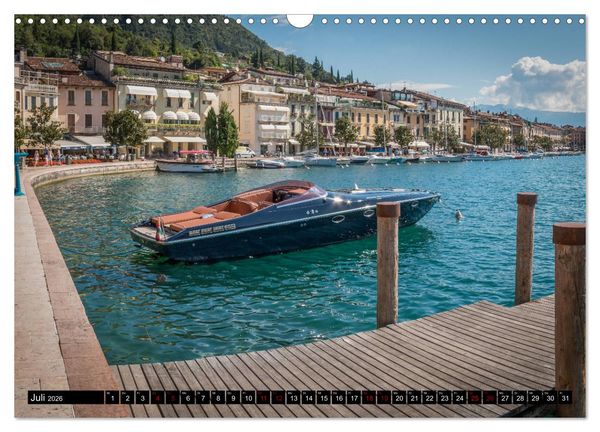 Produktbild: Gardasee - Impressionen aus der Lombardei (Wandkalender 2026 DIN A3 quer), CALVENDO Monatskalender
