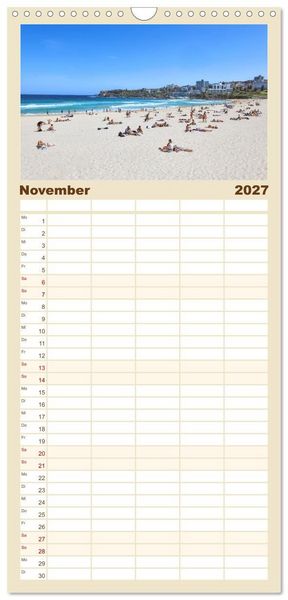 Produktbild: Familienplaner 2027 - Sydney - Pulsierendes Herz Australiens mit 5 Spalten (Wandkalender, 21 x 45 cm) CALVENDO
