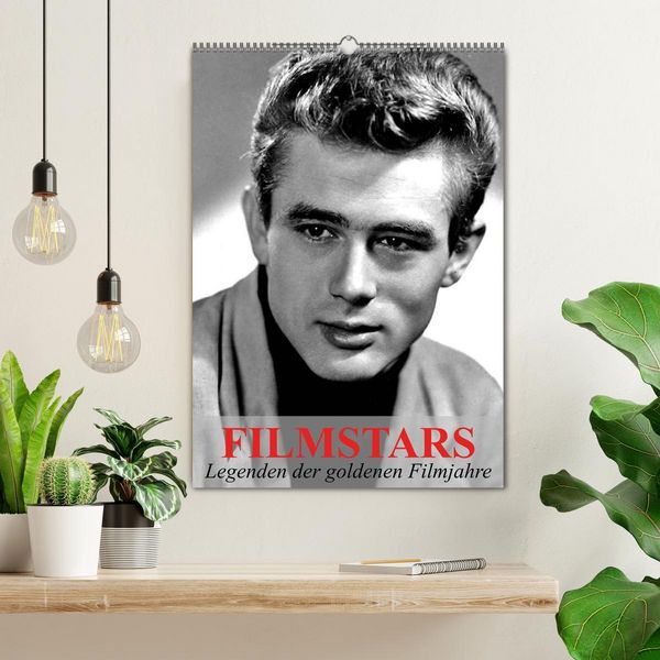Produktbild: Filmstars - Legenden der goldenen Filmjahre (Wandkalender 2026 DIN A2 hoch), CALVENDO Monatskalender