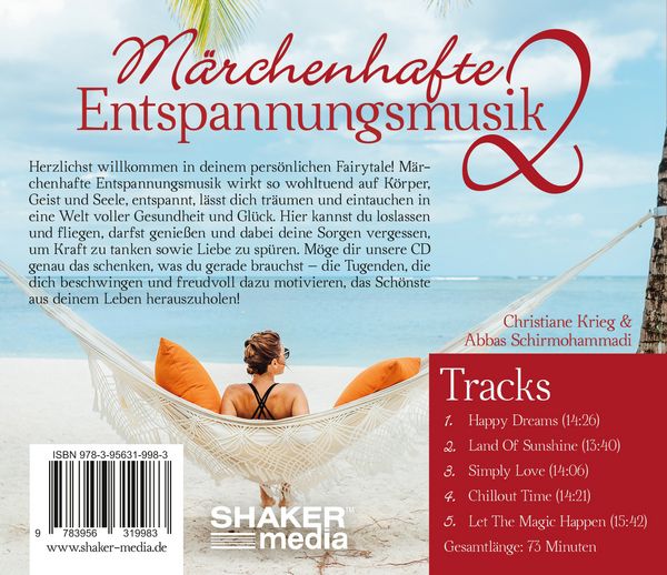 Produktbild: M&auml;rchenhafte Entspannungsmusik 2