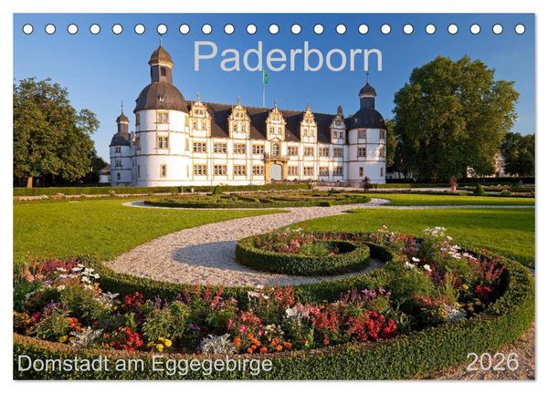Produktbild: Paderborn Domstadt am Eggegebirge (Tischkalender 2026 DIN A5 quer), CALVENDO Monatskalender