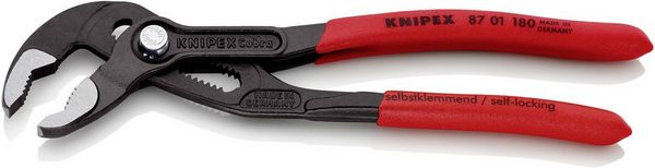 Produktbild: Knipex COBRA 87 01 180 Wasserpumpenzange Schl&uuml;sselweite (metrisch) 36mm 180mm
