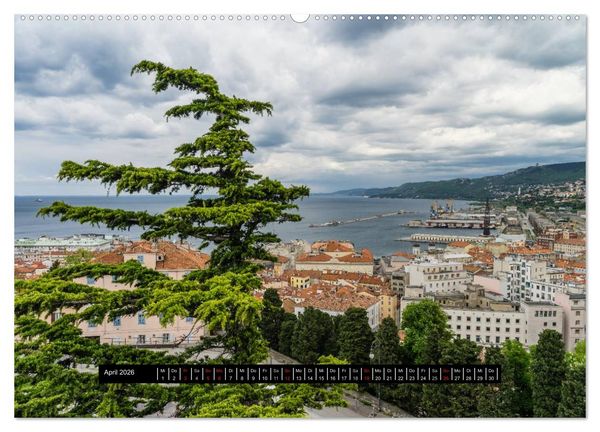 Produktbild: Triest - Stimmungen und Ansichten (hochwertiger Premium Wandkalender 2026 DIN A2 quer), Kunstdruck in Hochglanz