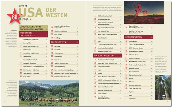 Best of USA - Der Westen - 66 Highlights