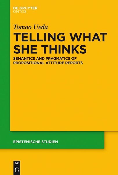 Produktbild: Telling What She Thinks