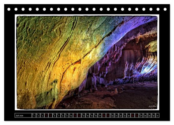 Produktbild: Tropfstein Dechenh&ouml;hle (Tischkalender 2026 DIN A5 quer), CALVENDO Monatskalender