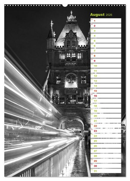 Produktbild: Big City London (hochwertiger Premium Wandkalender 2026 DIN A2 hoch), Kunstdruck in Hochglanz