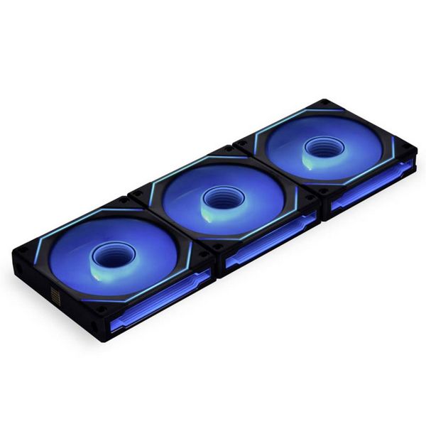 Produktbild: Lian Li Lian Li UNI FAN SL-INF 120 ARGB PWM L&uuml;fter, 3er Pack inkl. Controller - 120mm, PC-Geh&auml;use-L&uuml;fter (B x H x T) 120 x 122.1 x 25 mm