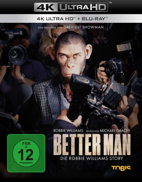 Better Man - Die Robbie Williams Story (4K Ultra HD) (+ Blu-ray)