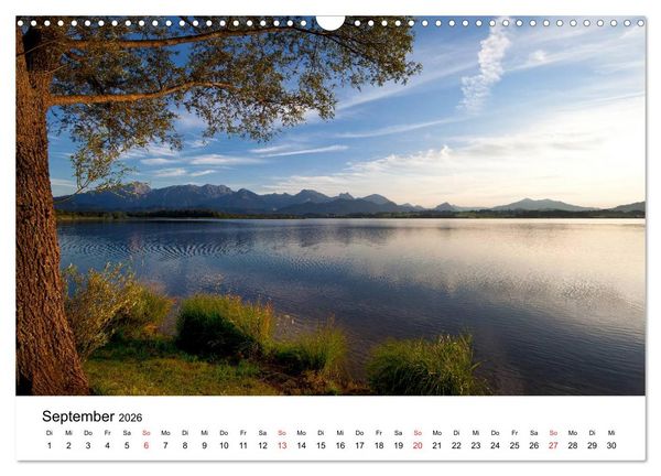 Produktbild: Hopfensee - Riviera des Allg&auml;us (Wandkalender 2026 DIN A3 quer), CALVENDO Monatskalender