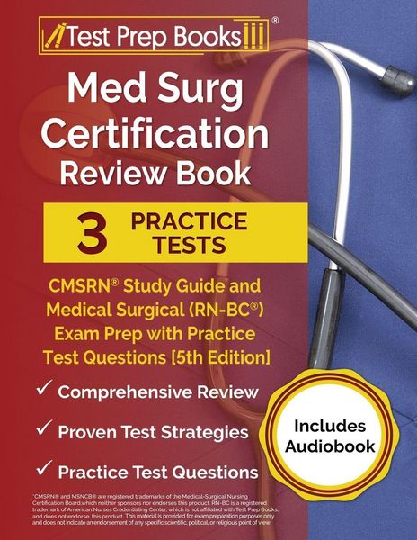 Produktbild: Med Surg Certification Review Book