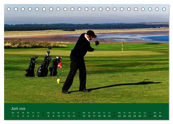 Produktbild: Golf Sport (Tischkalender 2026 DIN A5 quer), CALVENDO Monatskalender