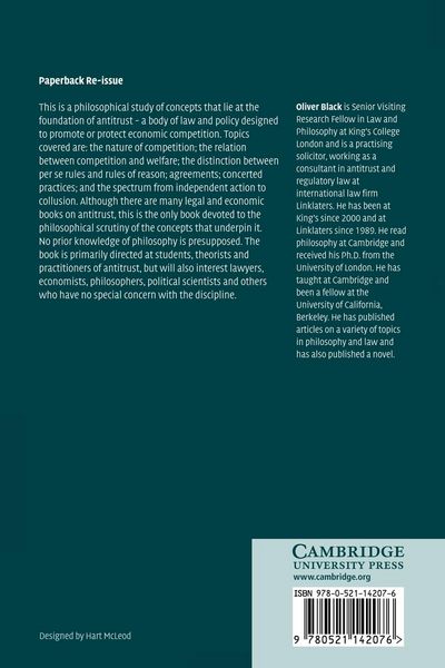 Produktbild: Conceptual Foundations of Antitrust