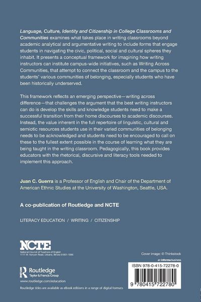 Produktbild: Language, Culture, Identity and Citizenship in College Classrooms and Communities