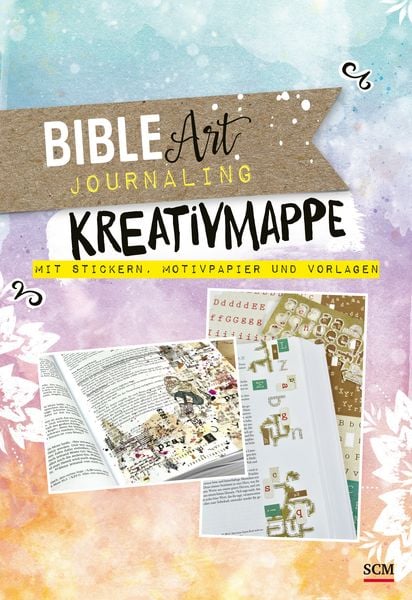 Produktbild: Bible Art Journaling. Kreativmappe mit Stickern, Motivpapier und Vorlagen