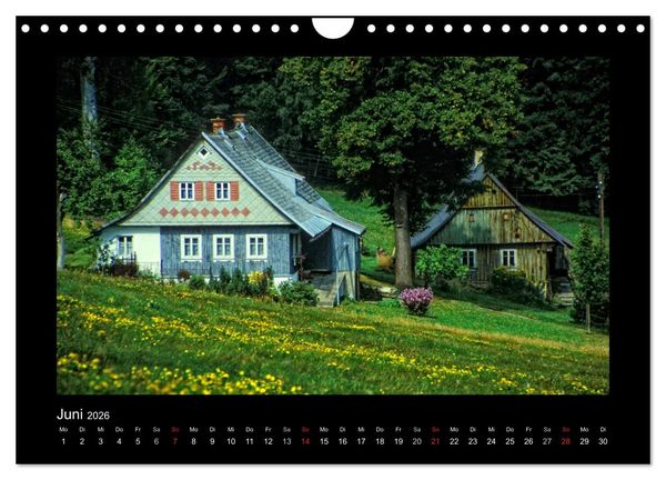 Produktbild: Haustr&auml;ume 2026 (Wandkalender 2026 DIN A4 quer), CALVENDO Monatskalender