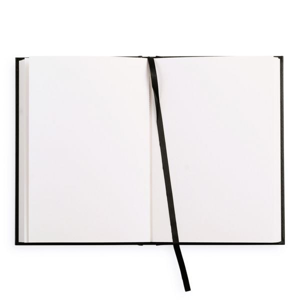 Produktbild: Sketchbook 5.5 X 8 Black Hardcover Mixed Media Sketchbook for Drawing