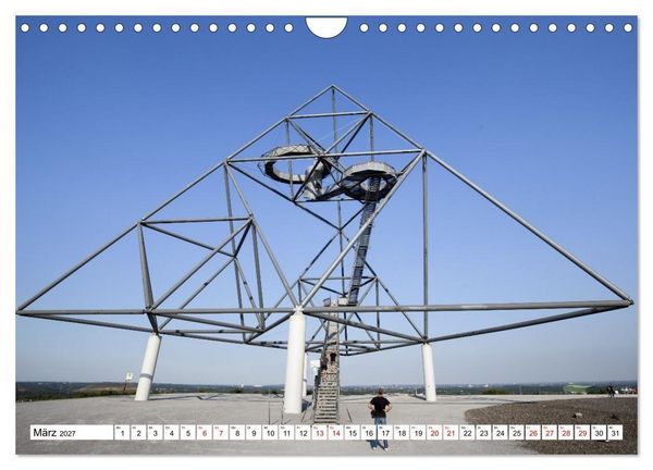 Produktbild: Radland Deutrschland - Ruhrgebiet (Wandkalender 2027 DIN A4 quer), CALVENDO Monatskalender