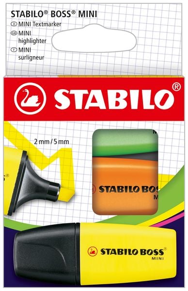 Produktbild: STABILO Textmarker BOSS MINI