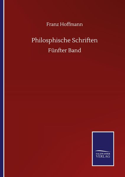 Produktbild: Philosphische Schriften