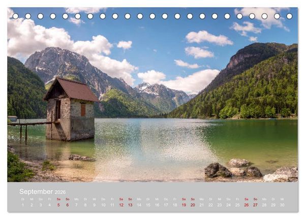 Produktbild: Die Julischen Alpen (Tischkalender 2026 DIN A5 quer), CALVENDO Monatskalender