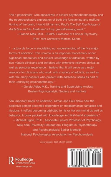 Produktbild: The Self Psychology of Addiction and its Treatment
