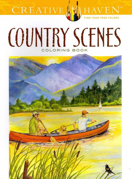 Produktbild: Country Scenes Coloring Book