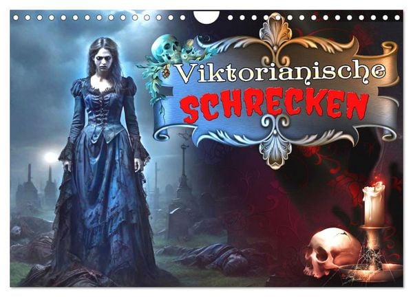 Produktbild: Viktorianische Schrecken (Wandkalender 2026 DIN A4 quer), CALVENDO Monatskalender