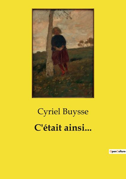 Produktbild: C'&eacute;tait ainsi...