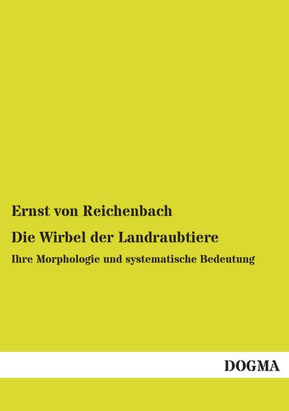 Produktbild: Die Wirbel der Landraubtiere