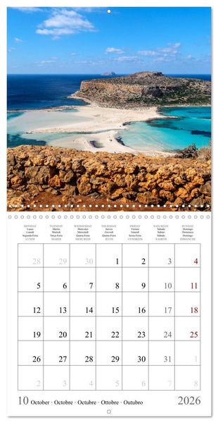 Produktbild: Europe's finest travel spots - Island Edition (Wall Calendar 2026 12 &times; 12 Inch) CALVENDO 12 Month Wall Calendar
