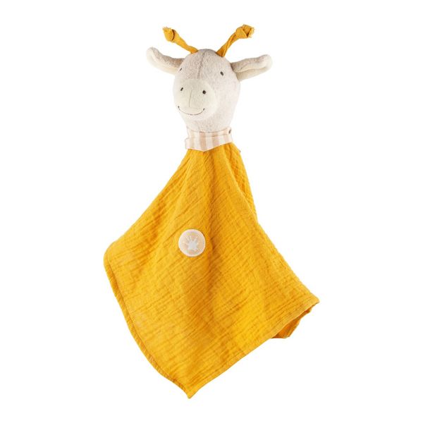 Produktbild: sigikid 39926 - Baby Musselintuch Giraffe Tiny Tissues, Schnuffeltuch