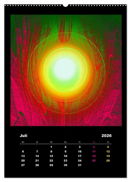Produktbild: Licht-Portale (Wandkalender 2026 DIN A2 hoch), CALVENDO Monatskalender