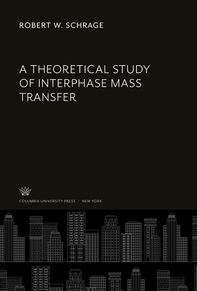 Produktbild: A Theoretical Study of Interphase Mass Transfer
