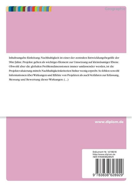 Produktbild: Nachhaltigkeit als Thema des EXPO-Programms "Weltweite Projekte"