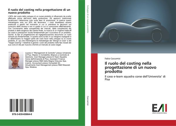 Produktbild: Il ruolo del costing nella progettazione di un nuovo prodotto