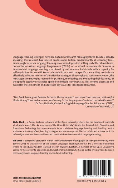 Produktbild: Language Learning Strategies in Independent Settings