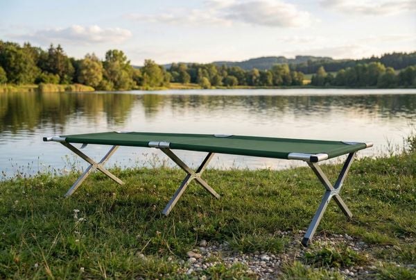 Produktbild: Alu Campingbett Feldbett 190cm Tosali M