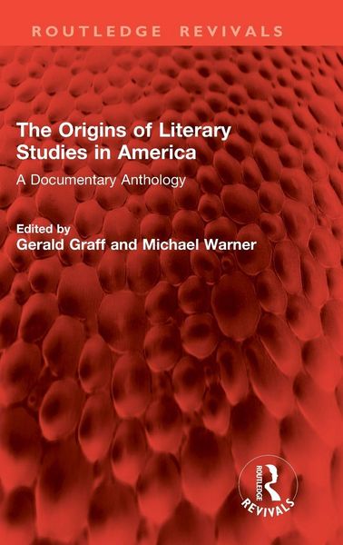 Produktbild: The Origins of Literary Studies in America