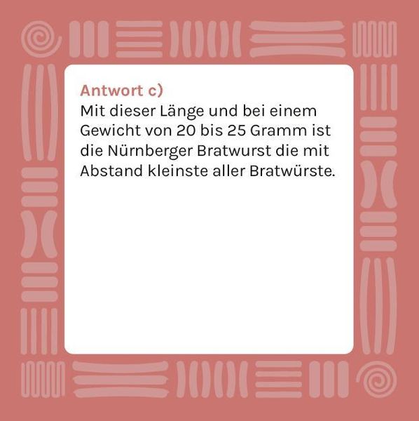 Produktbild: Das Bratwurst-Quiz