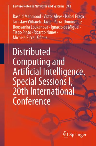 Produktbild: Distributed Computing and Artificial Intelligence, Special Sessions I, 20th International Conference