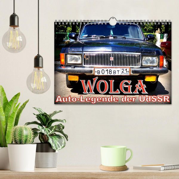 Produktbild: WOLGA - Auto-Legende der UdSSR (Wandkalender 2026 DIN A4 quer), CALVENDO Monatskalender