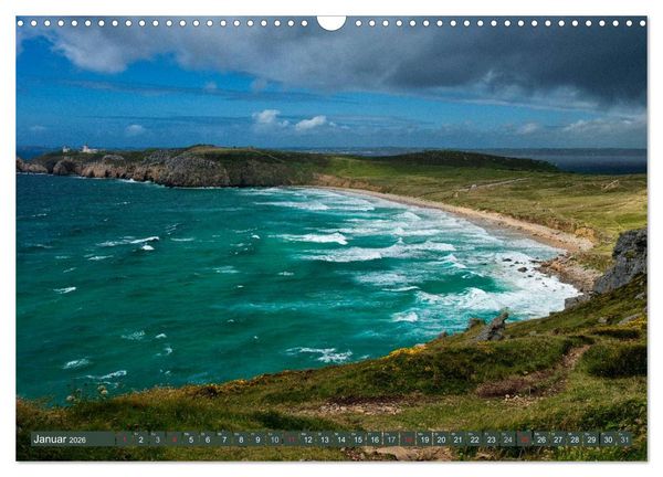 Produktbild: Die Bretagne - Eine Reise zum Ende der Welt (Wandkalender 2026 DIN A3 quer), CALVENDO Monatskalender