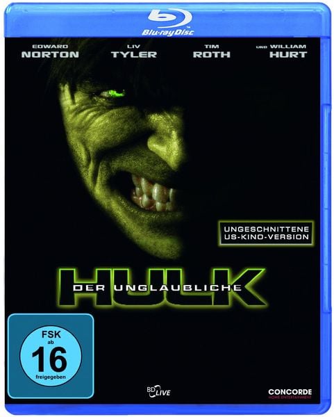 Der unglaubliche Hulk - Ungeschnittene US-Kinoversion