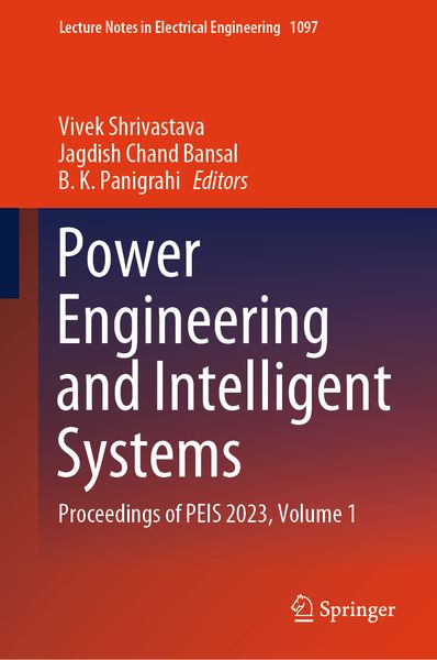 Produktbild: Power Engineering and Intelligent Systems