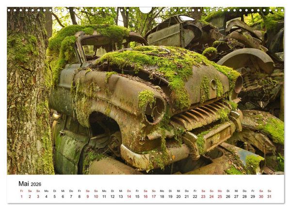 Produktbild: Rostende Legenden (Wandkalender 2026 DIN A3 quer), CALVENDO Monatskalender