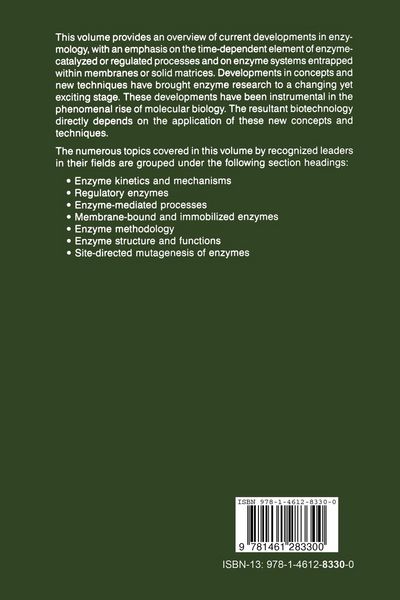 Produktbild: Enzyme Dynamics and Regulation
