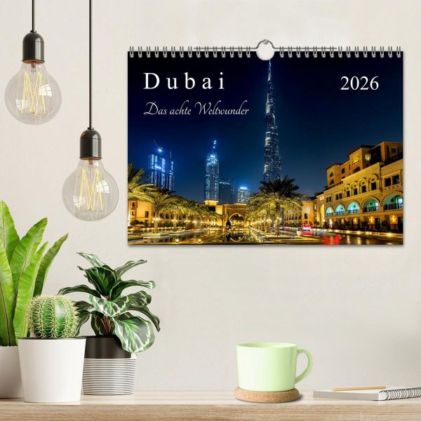 Produktbild: Dubai - Das achte Weltwunder (Wandkalender 2026 DIN A4 quer), CALVENDO Monatskalender