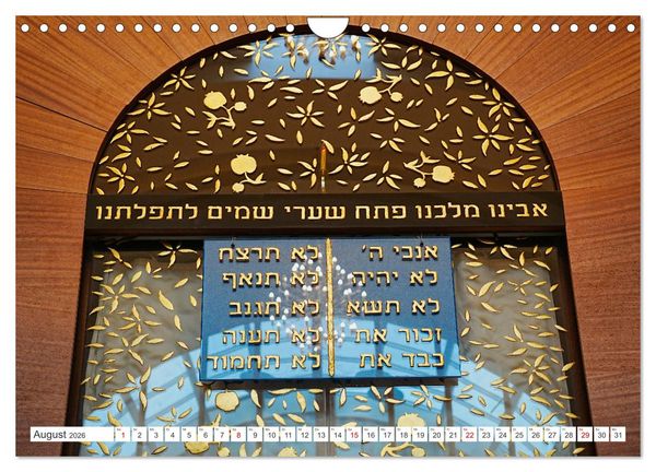 Produktbild: Synagogen im Baltikum (Wandkalender 2026 DIN A4 quer), CALVENDO Monatskalender